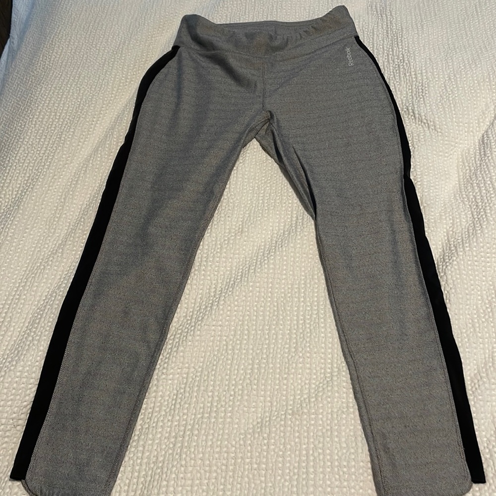 Reebok Grey With Black Stripe Size M - Never Worn